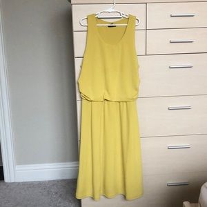 NWT Ann Taylor yellow dress